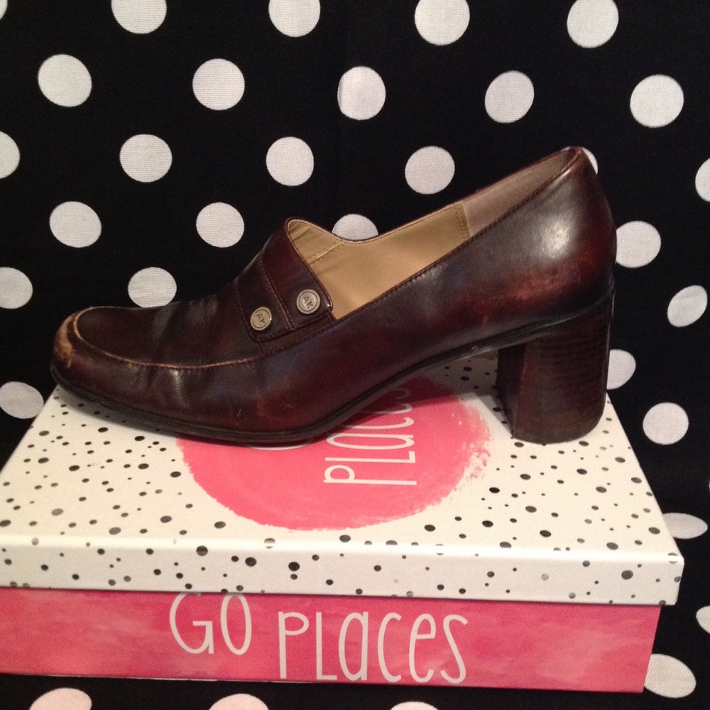 Anne Klein Dress Shoes 8.5 Brown!